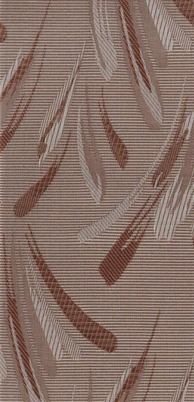 Тканевые вертикальные жалюзи Палома, коричневый 3027