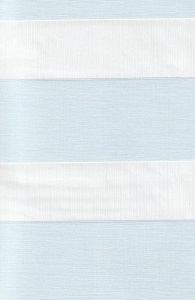 Рулонные шторы день-ночь для проема Сицилия, серо-голубой 52 купить в Лыткарино с доставкой