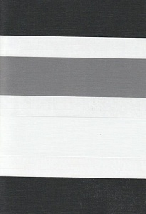 Закрытые рулонные шторы день-ночь Салерно, серый 2002 купить в Лыткарино с доставкой